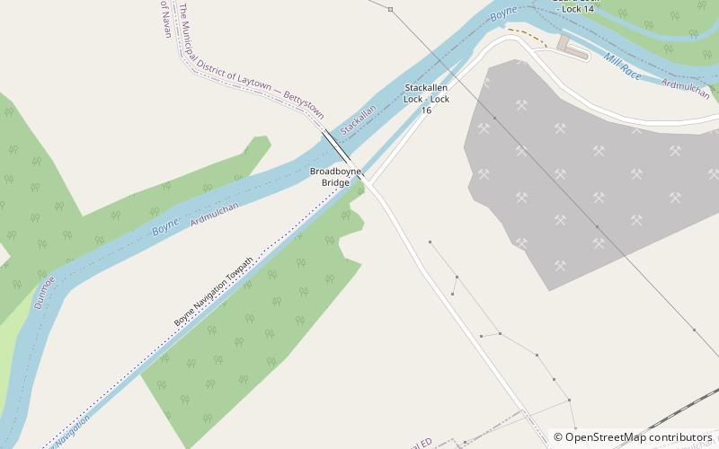 ardmulchan passage tomb location map