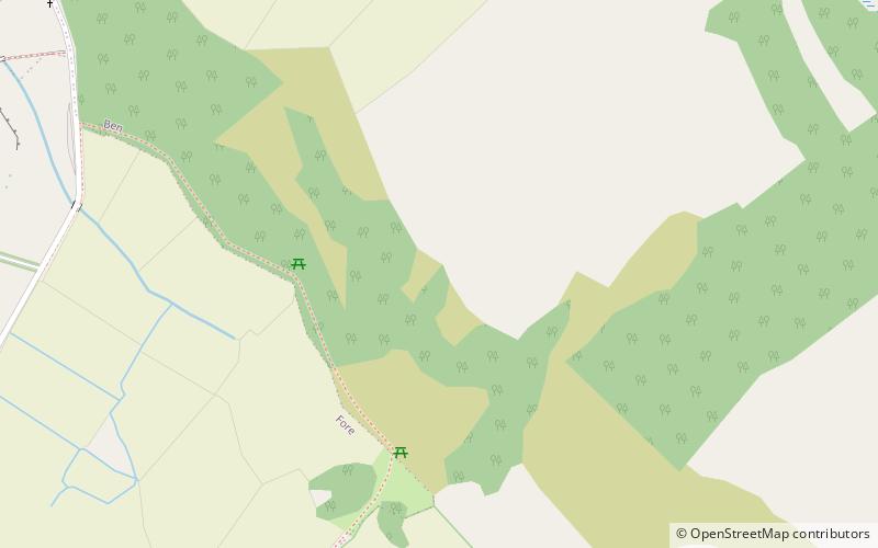Hill of Ben location map