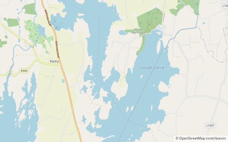 Lough Carra location map