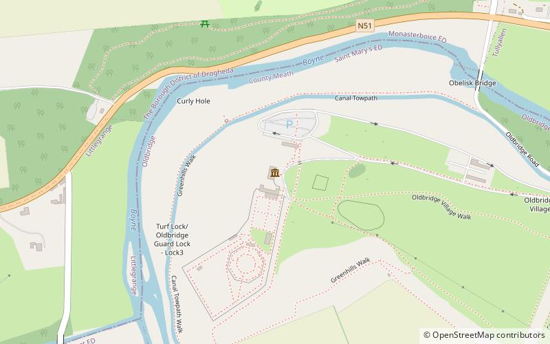 Battle of the Boyne Visitor Centre location map