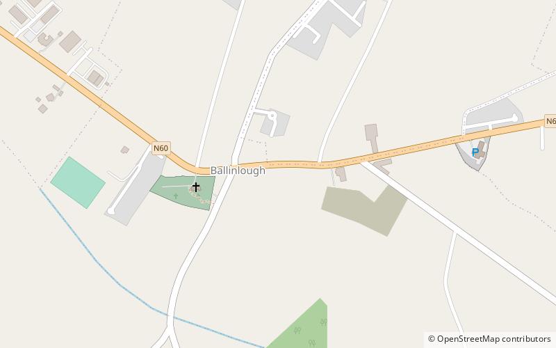 Ballinlough location map