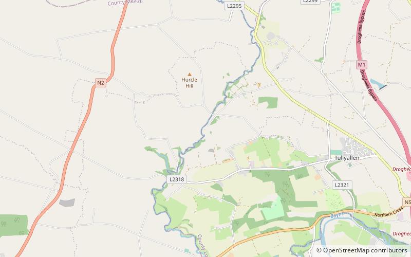 Mellifont Abbey location map