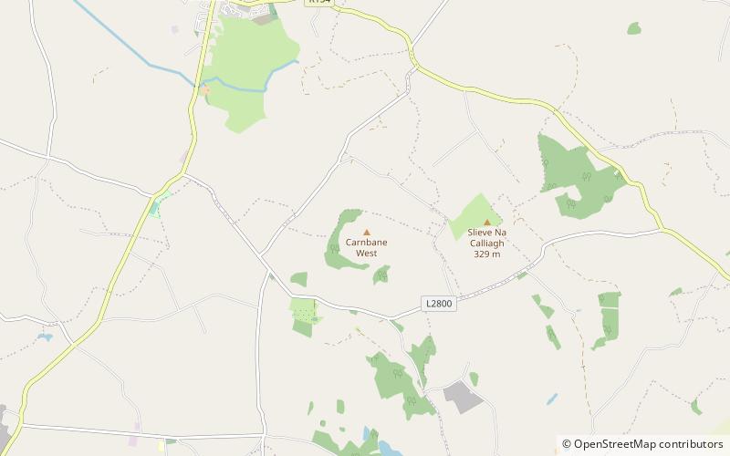 Loughcrew location map
