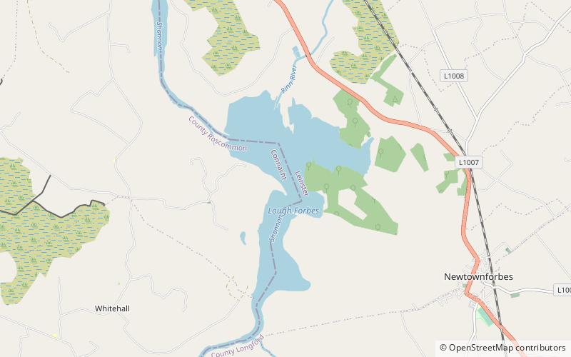 lough forbes newtownforbes location map