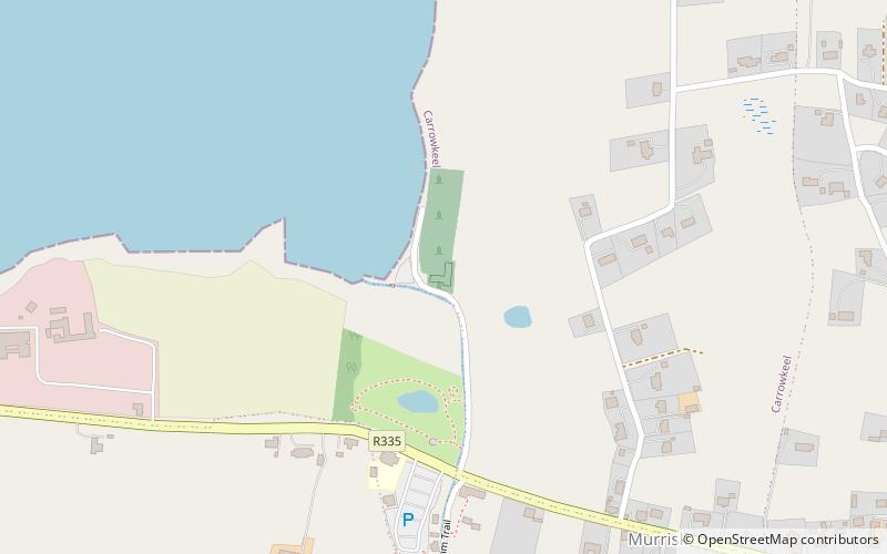 Murrisk Abbey location map