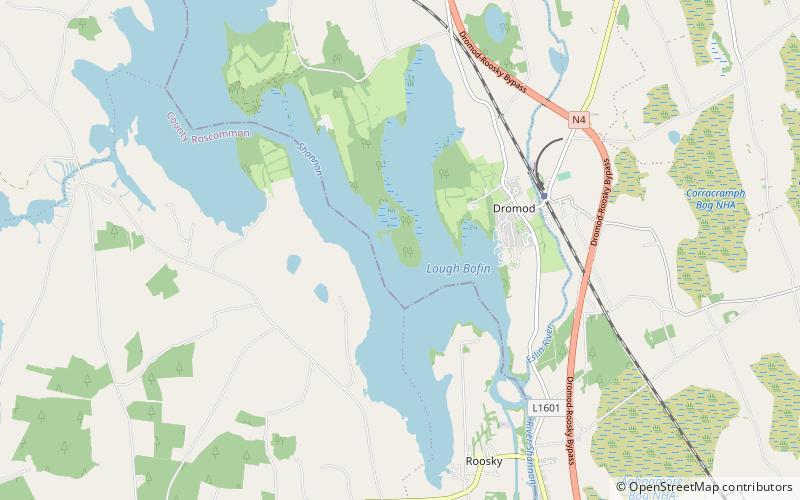 Lough Bofin location map