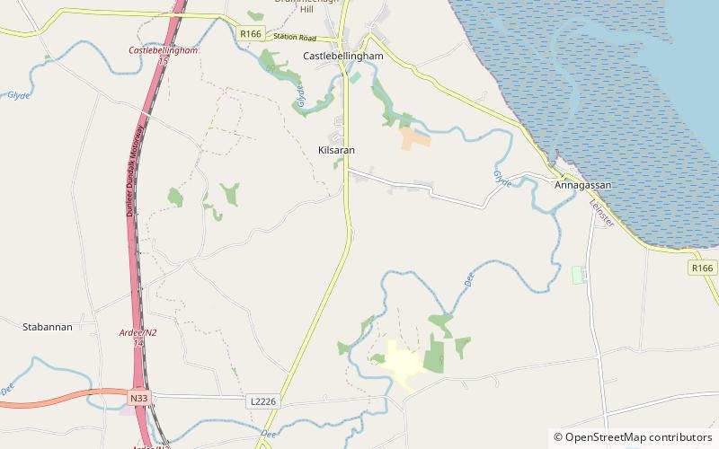 Greenmount Motte location map