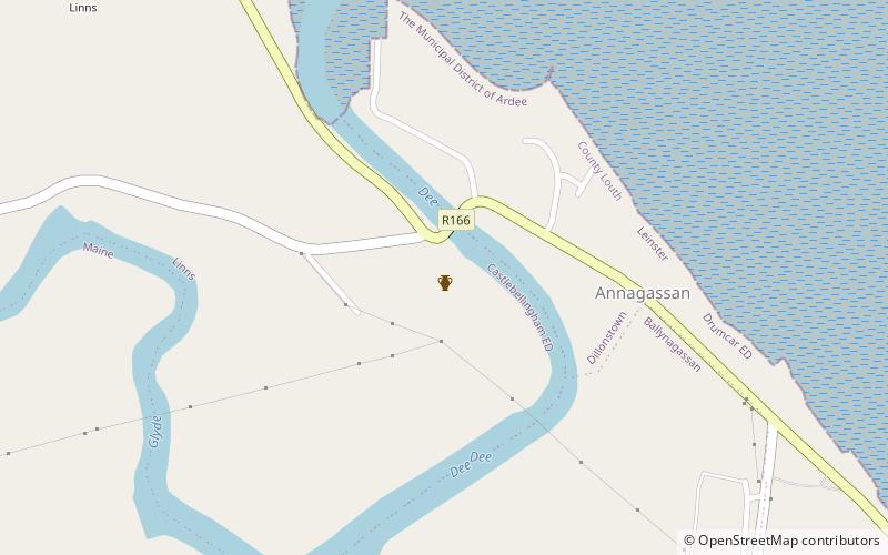 Lisnaran Fort location map