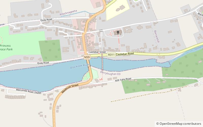 Seven Arches Bridge location map