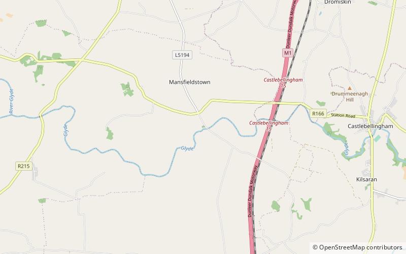 Mansfieldstown Church location map
