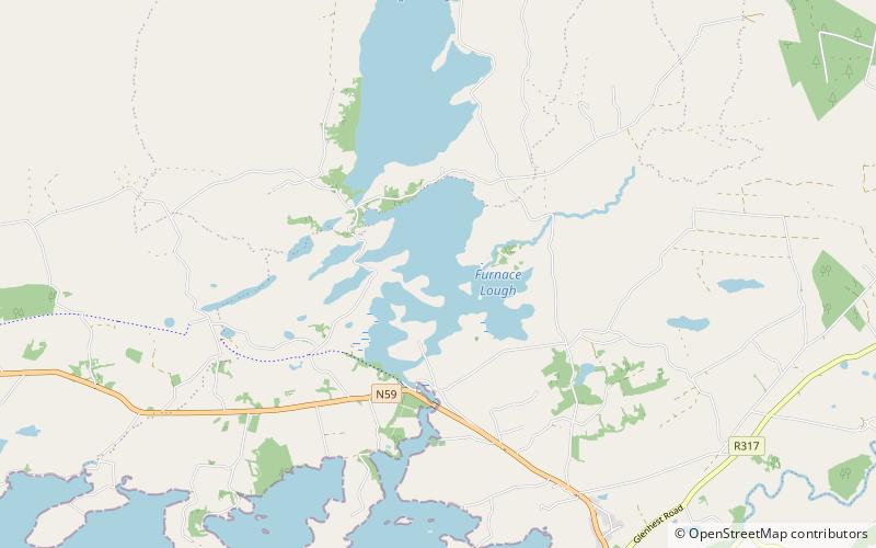 Lough Furnace location map