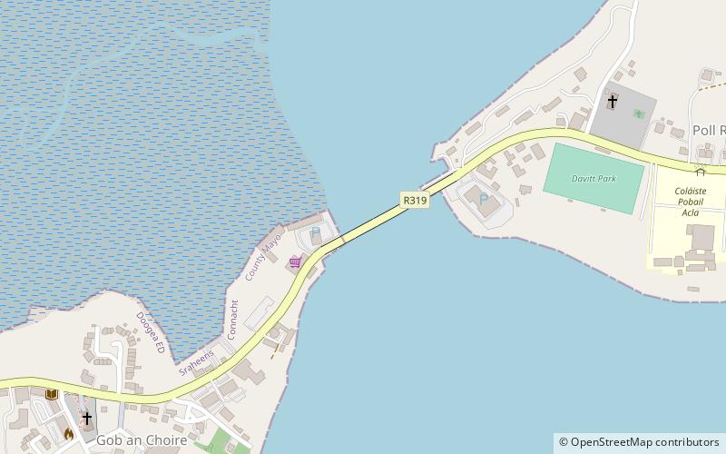 Michael Davitt Bridge location map