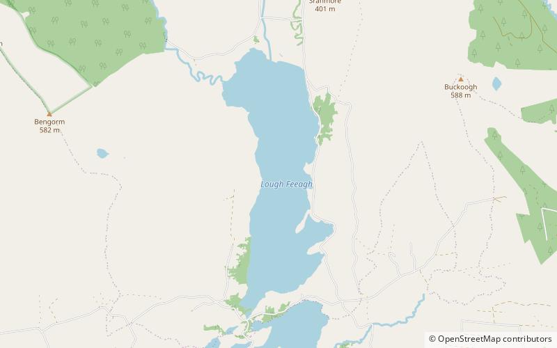 lough feeagh location map
