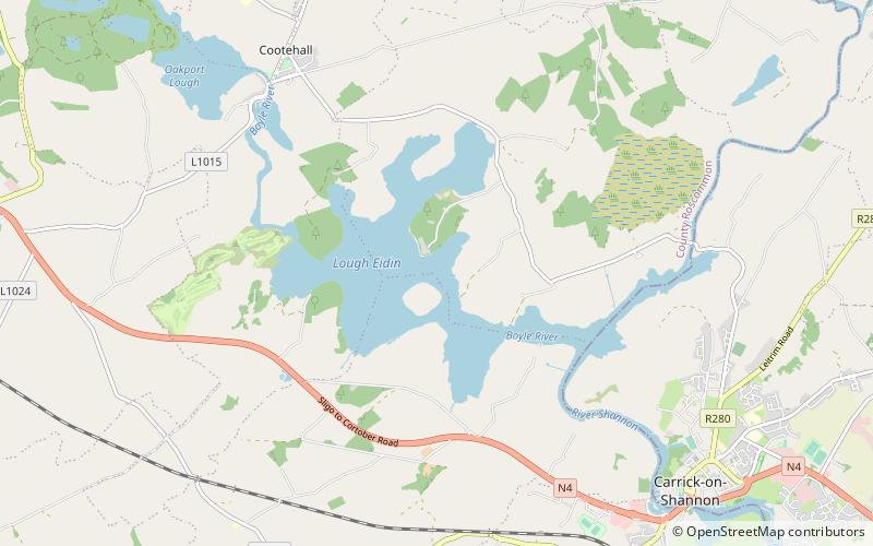 Lough Eidin location map