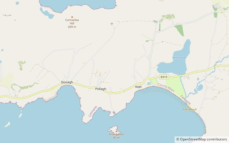 Achill Henge location map