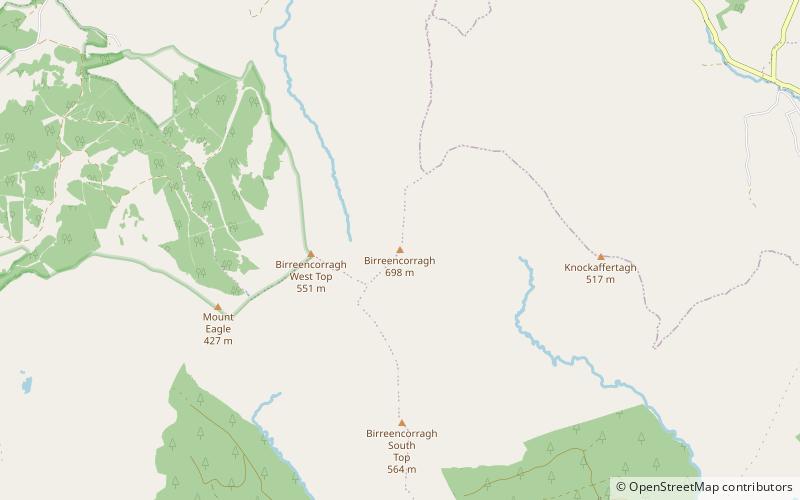 birreencorragh location map