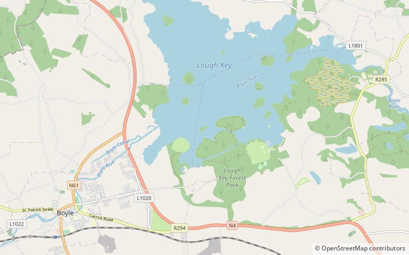 Holy Trinity Abbey location map