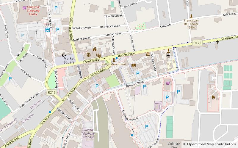 St. Patrick's Church location map