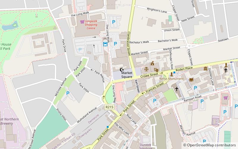 Dundalk Courthouse location map