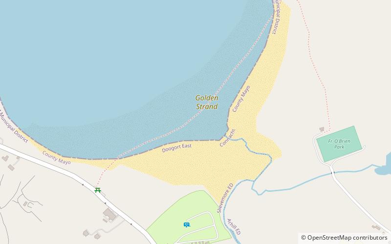 barnynagappul strand achill island location map