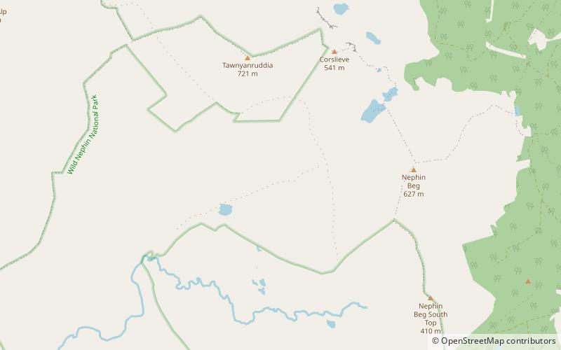Nephin Beg location map