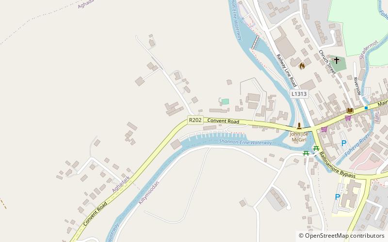 Canal Shannon-Erne location map