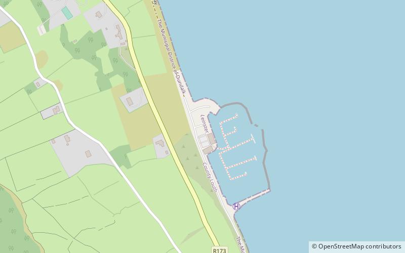 Carlingford Marina location map