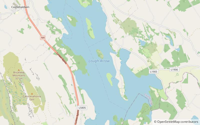 Lough Arrow location map