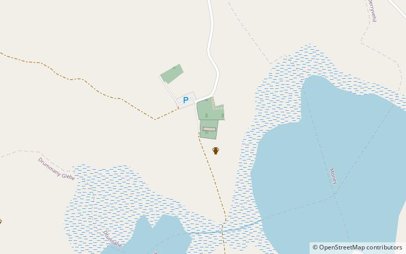 Drumlane location map