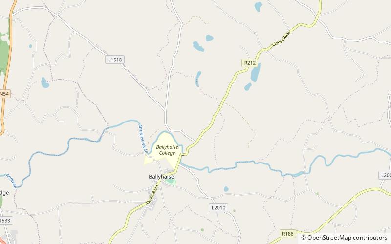 lisnagowan ringfort location map