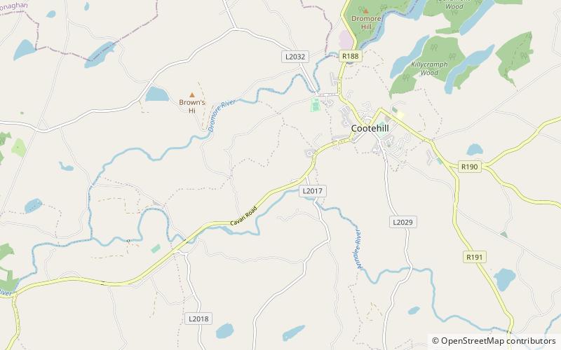 errigal ringfort location map