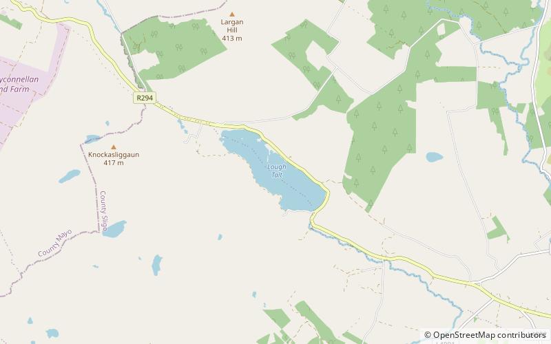 Lough Talt location map