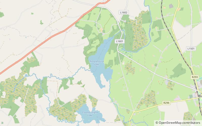 Templehouse Lough location map