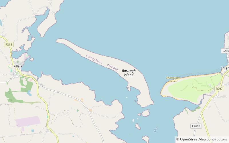 Bartragh Island location map