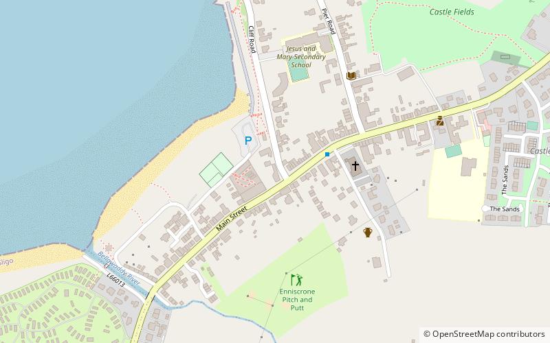 Enniscrone location map