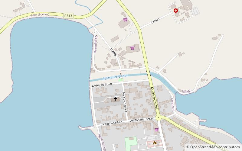 reconnections belmullet location map