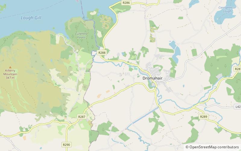 friarstown dromahair location map