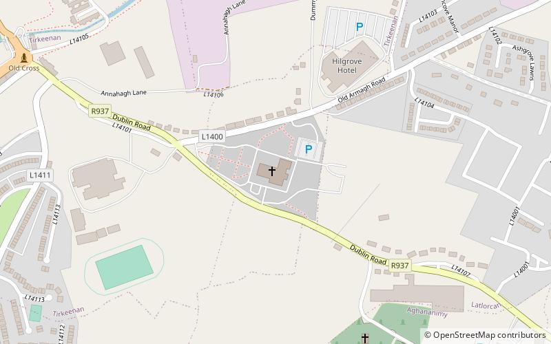 St Macartan's Cathedral location map