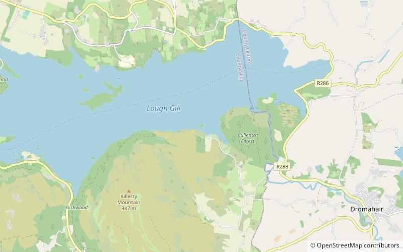 the lake isle of innisfree location map