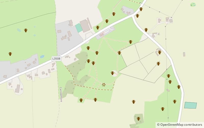 Carrowmore location map