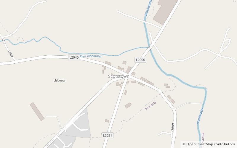 Scotstown location map