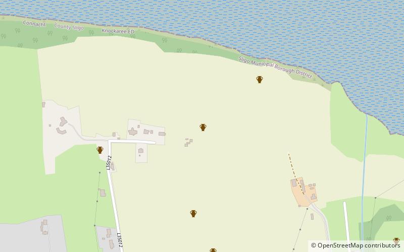 Cummeen Court Cairn location map