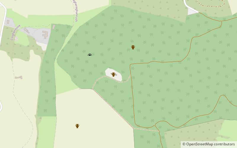 Magheraghanrush Court Tomb location map