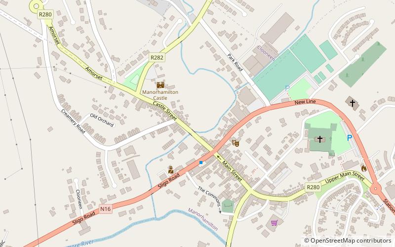 Leitrim Sculpture Centre Manorhamilton location map