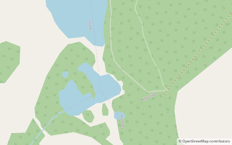 Castle Leslie location map