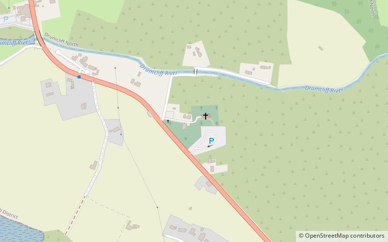 Drumcliffe Church location map