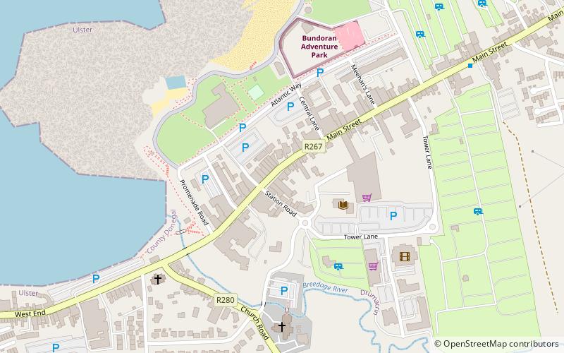 brennans criterion bar bundoran location map