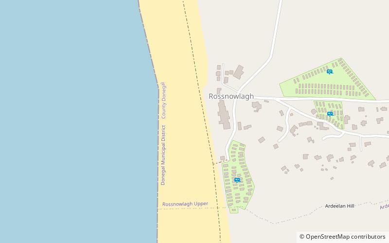 Rossnowlagh location map