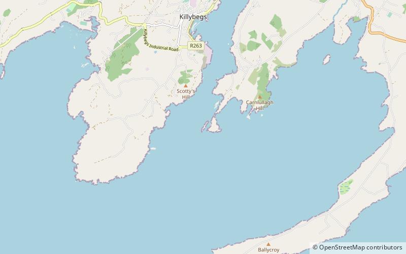 Phare de Rotten Island location map