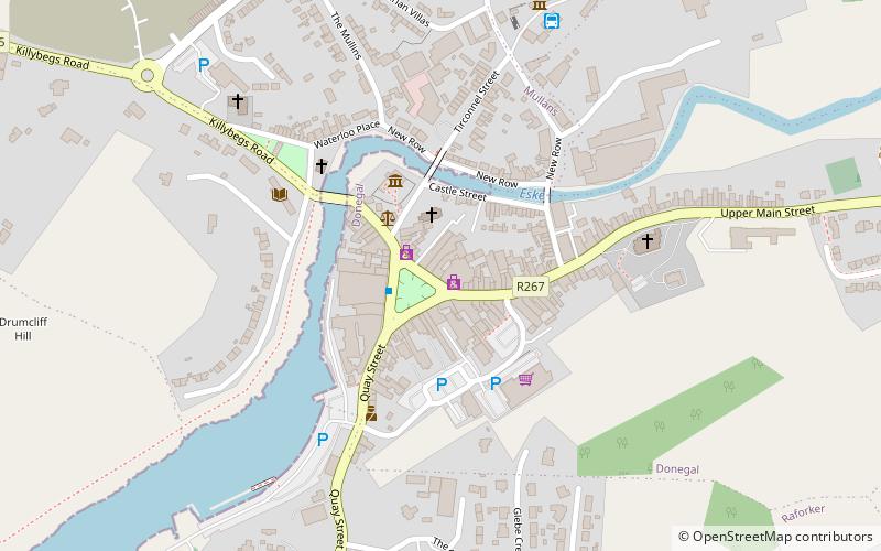 magee of donegal donegal town location map